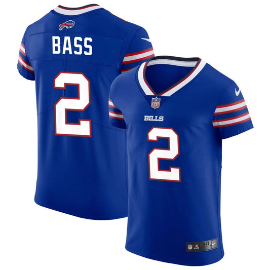 Tyler Bass Buffalo Bills Nike Vapor Elite Jersey - Royal