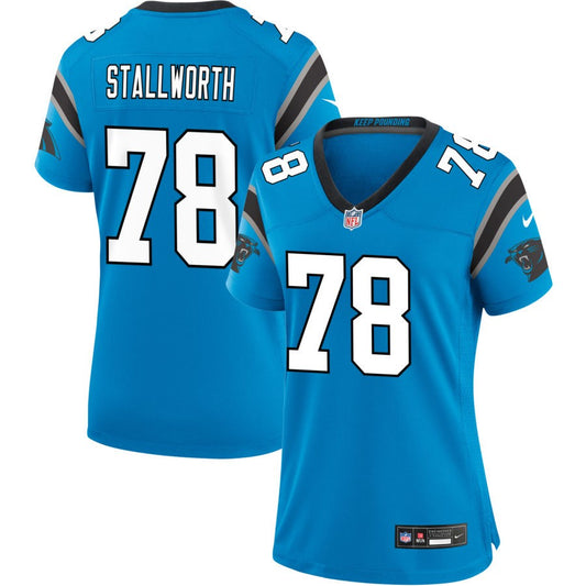 Taylor Stallworth  Carolina Panthers Nike Women's Alternate Game Jersey - Blue