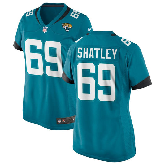 Tyler Shatley Jacksonville Jaguars Nike Women's Alternate Jersey - Teal