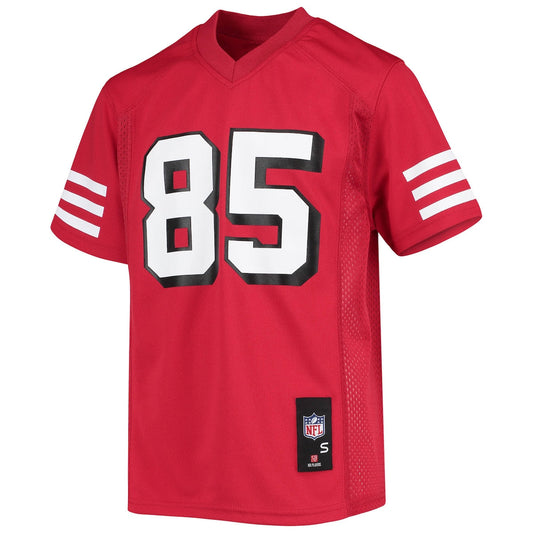 Boys' Grade School George Kittle Outerstuff 49ers Replica Jersey - Red