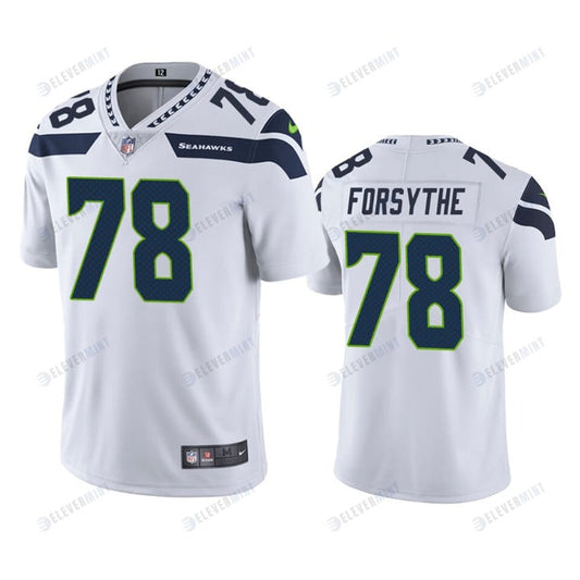 Stone Forsythe 78 Seattle Seahawks White Vapor Limited Jersey