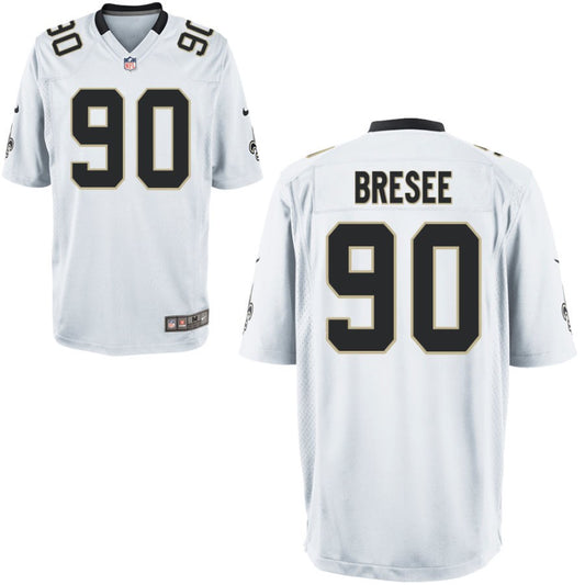 Bryan Bresee Nike New Orleans Saints Youth Game Jersey