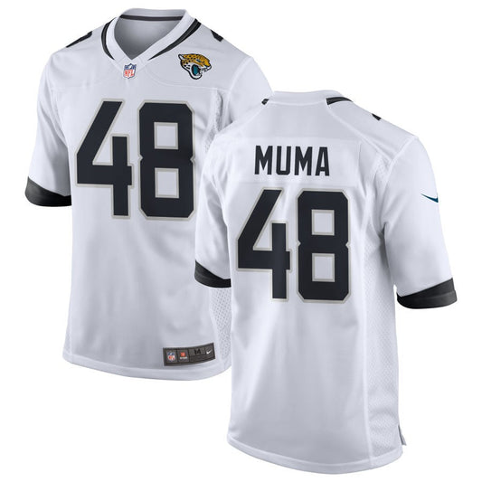 Chad Muma Jacksonville Jaguars Nike Game Jersey - White