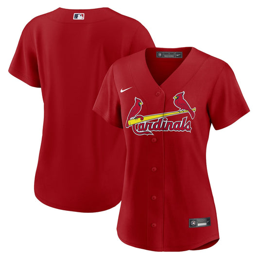 Women's  Nike Cardinals Home Replica Team Jersey - Red