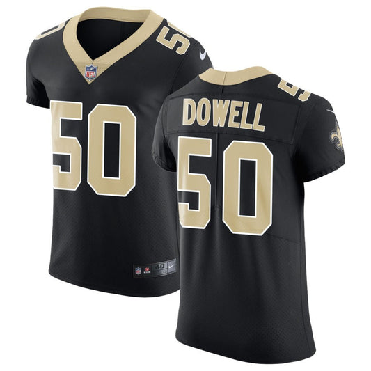 Andrew Dowell New Orleans Saints Nike Vapor Untouchable Elite Jersey - Black