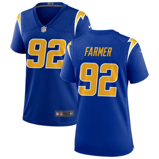 Andrew Farmer Los Angeles Chargers Nike Women's Alternate Game Jersey - Royal