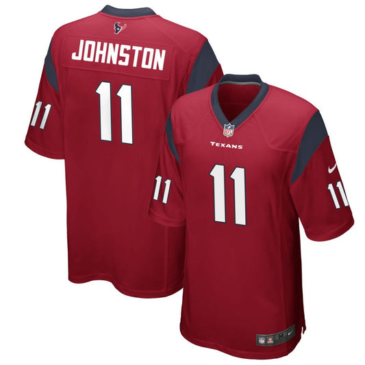 Cameron Johnston Houston Texans Nike Alternate Game Jersey - Red