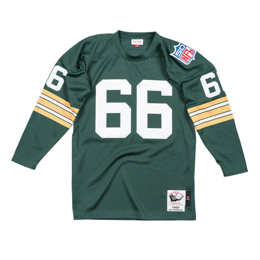 Authentic Jersey Green Bay Packers 1969 Ray Nitschke