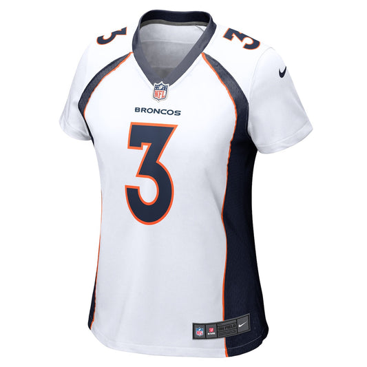 Women's Russell Wilson Nike Broncos Game Jersey - White