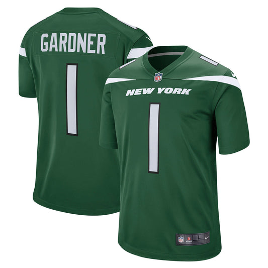 Ahmad Sauce Gardner New York Jets Nike Youth Game Jersey - Green