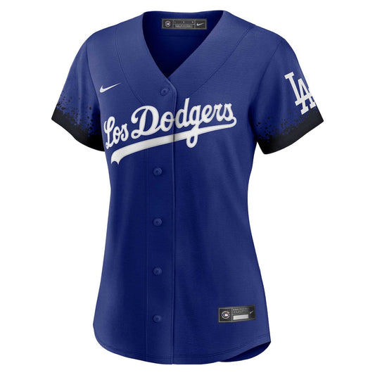 Women's Freddie Freeman Nike Dodgers City Connect Replica Jersey - Blue