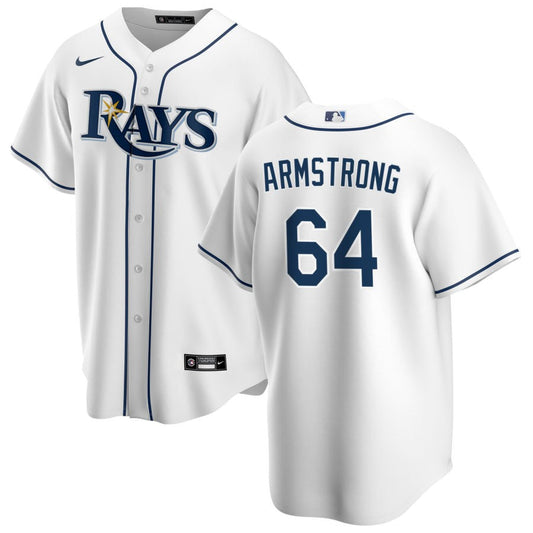 Shawn Armstrong Tampa Bay Rays Nike Youth Home Replica Jersey - White