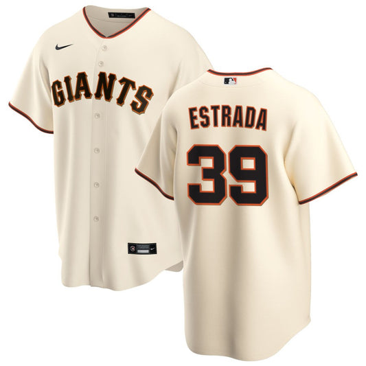 Thairo Estrada San Francisco Giants Nike Home Replica Jersey - Cream