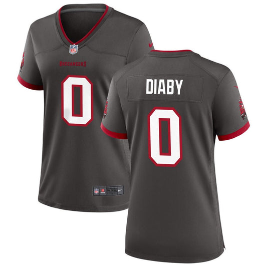 YaYa Diaby Tampa Bay Buccaneers Nike Women's Alternate Game Jersey - Pewter