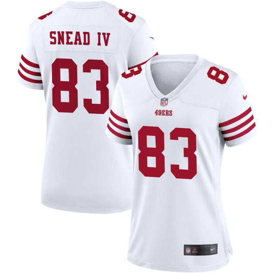 Willie Snead IV San Francisco 49ers Nike Women's Game Jersey - White