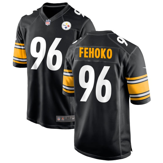 Breiden Fehoko Pittsburgh Steelers Nike Game Jersey - Black