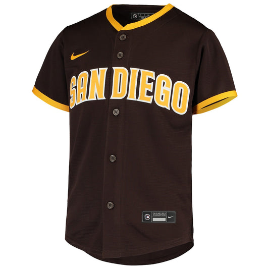 Boys' Grade School  Nike Padres Home Replica Team Jersey - Brown