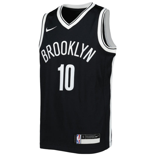 Boys' Grade School Ben Simmons Nike Nets Swingman Jersey Icon Edition - Black