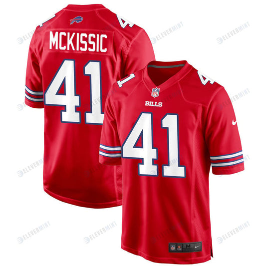 Buffalo Bills J.D. McKissic 41 Alternate Game Jersey - Red Jersey