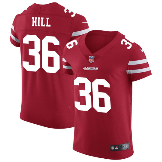 Brian Hill San Francisco 49ers Nike Vapor Untouchable Elite Jersey - Scarlet