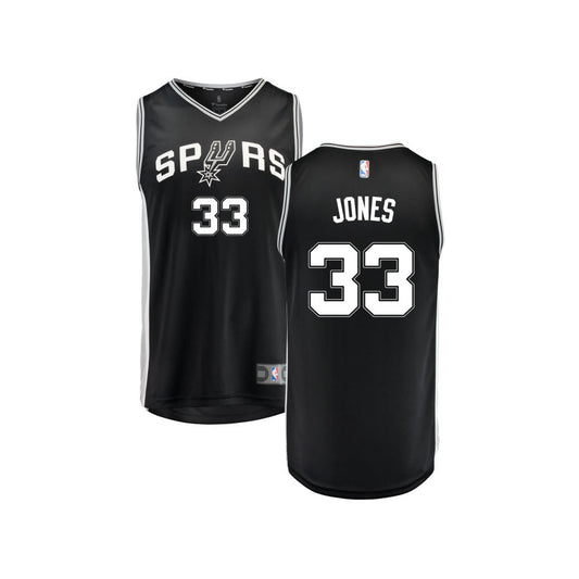 Tre Jones San Antonio Spurs Fanatics Branded Youth Fast Break Replica Jersey Black - Icon Edition