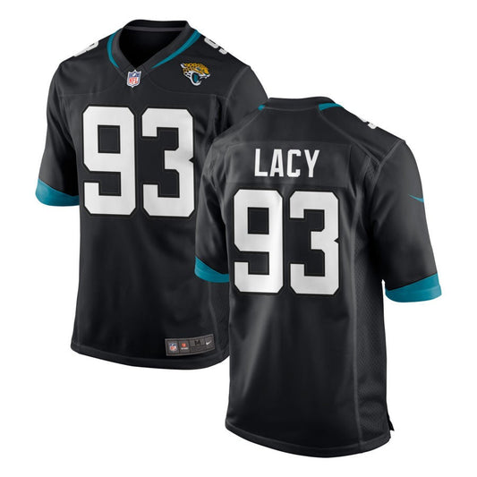 Tyler Lacy Jacksonville Jaguars Nike Youth Team Color Game Jersey - Black