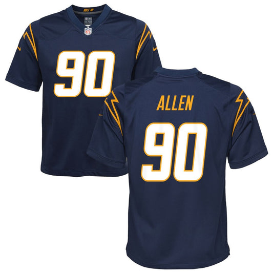 Brevin Allen Los Angeles Chargers Nike Youth Alternate Game Jersey - Navy