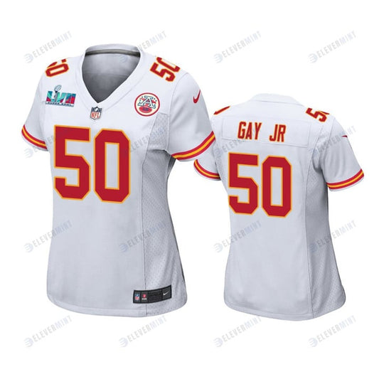 Willie Gay Jr. 50 Kansas City Chiefs Super Bowl LVII Game Jersey - Women White