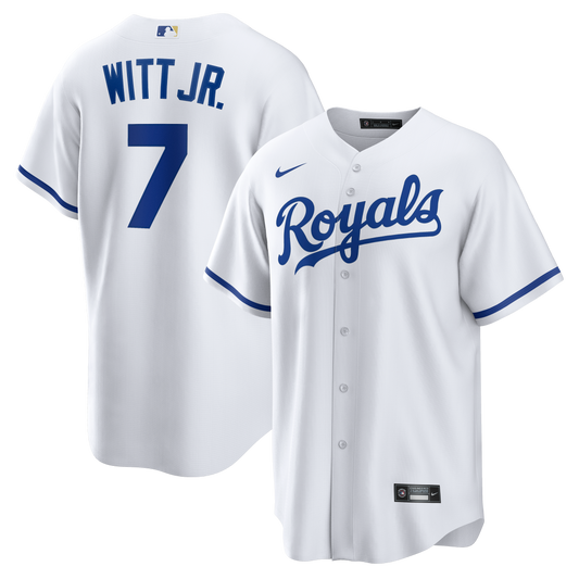 Bobby Witt Jr. Youth Jersey - Kansas City Royals Replica Kids Home Jersey