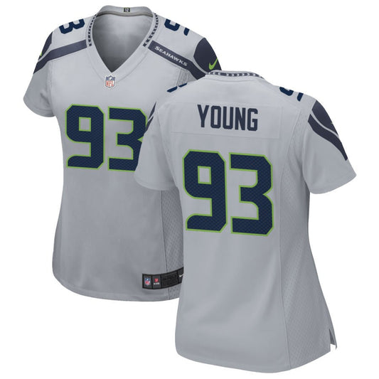 Cameron Young Seattle Seahawks Nike Women's Alternate Game Jersey - Gray