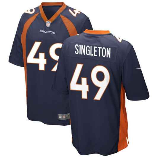 Alex Singleton Denver Broncos Nike Youth Game Jersey - Navy