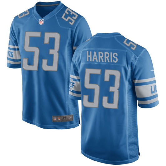 Charles Harris Detroit Lions Nike Game Jersey - Blue