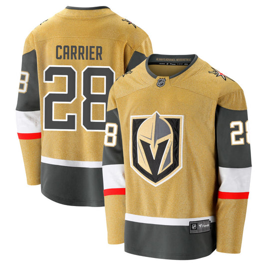 William Carrier  Vegas Golden Knights Fanatics Branded Home Breakaway Jersey -