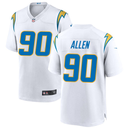 Brevin Allen Los Angeles Chargers Nike Game Jersey - White